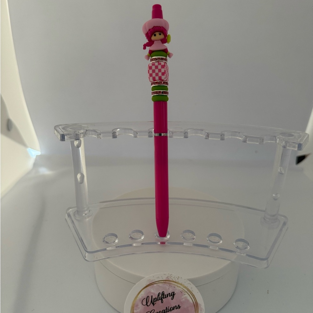 Pink Doll Topper Pen for Kids